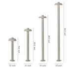Warm-Diffused LED Aluminum Path Light (IP65)