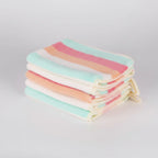 Wash Mitts Set 6-Piece Coral Fleece Sensitive Skin