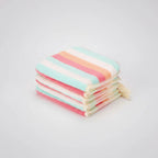 Wash Mitts Set 6-Piece Coral Fleece Sensitive Skin