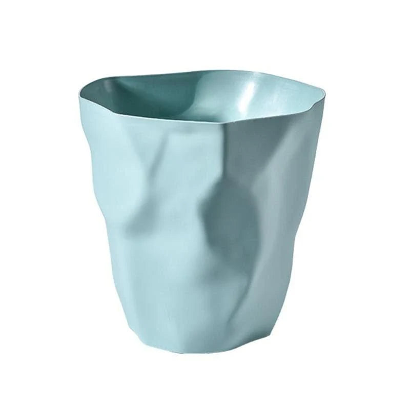 Waste Bin Space-Saving Scandinavian Shape Matte Scratch-Resistant