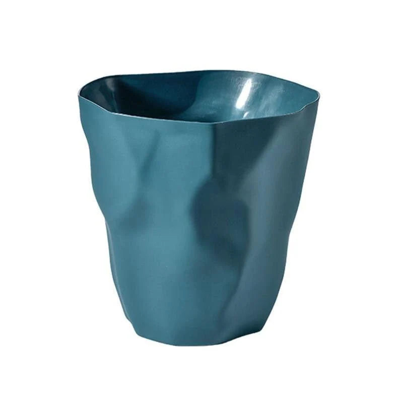 Waste Bin Space-Saving Scandinavian Shape Matte Scratch-Resistant