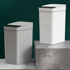 Waste Bin Touch-Free Sensor Slim Space-Saving Sealed Lid