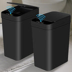 Waste Bin Touch-Free Sensor Slim Space-Saving Sealed Lid