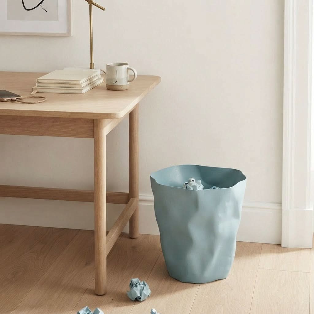 Wastebasket Irregular Shape Space-Saving 12L