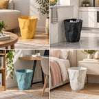 Wastebasket Irregular Shape Space-Saving 12L