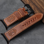 Watch Band Full-Grain Leather Hand-Stitched 47mm