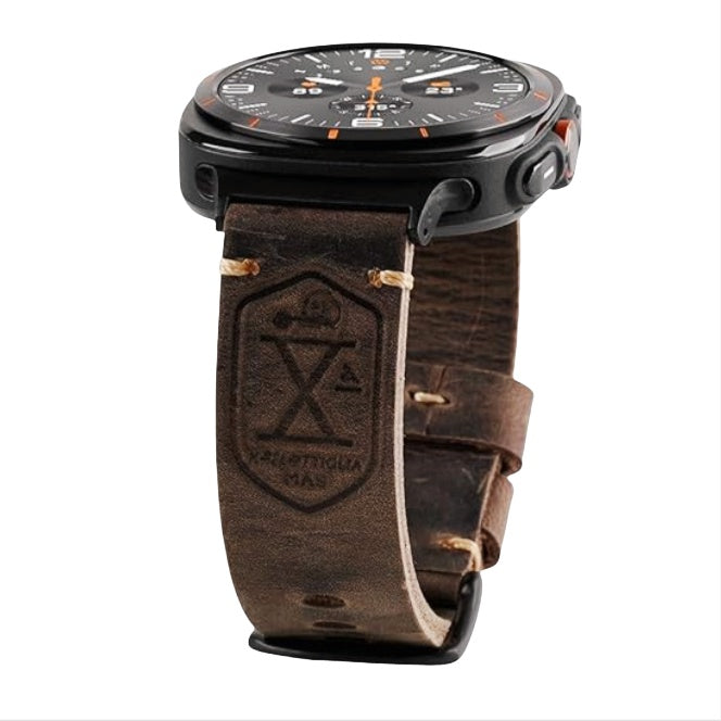 Watch Band Full-Grain Leather Hand-Stitched 47mm