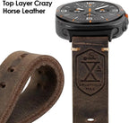 Watch Band Full-Grain Leather Hand-Stitched 47mm