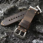 Watch Band Full-Grain Leather Hand-Stitched 47mm