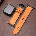 Watch Band Premium Leather Adjustable 316L Stainless Steel
