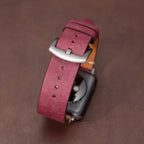 Watch Band Premium Leather Adjustable 316L Stainless Steel