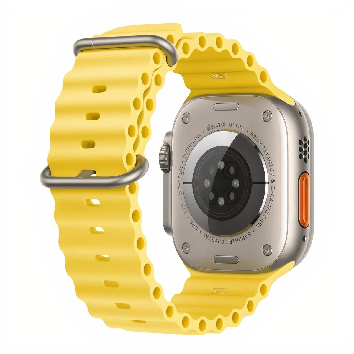 Watch Band Tubular Stretch Silicone Wetsuit Compatible