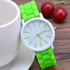 Watch Minimalist Stainless Steel Case Textured 20mm Strap