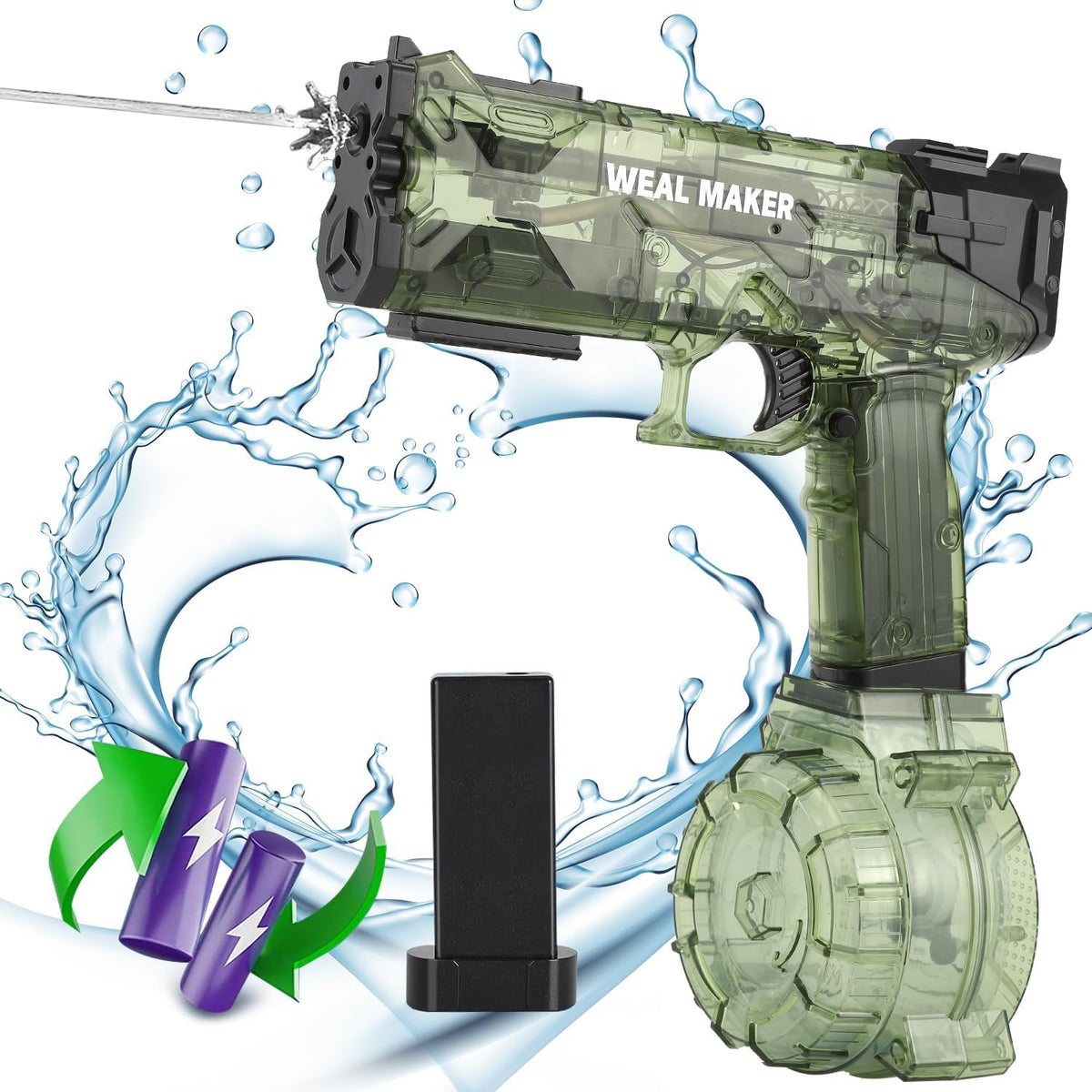 Water Blaster Electric Rechargeable 500ml Long-Range