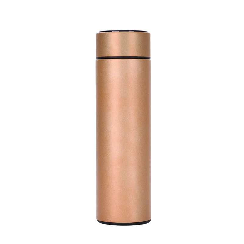 Water Bottle 304 Stainless Steel Smart LED Tea Strainer