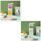 Water Bottle Dual-Function Mist & Drink Spout Leak-Proof