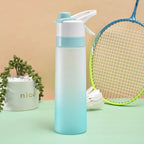 Water Bottle Dual-Function Mist & Drink Spout Leak-Proof