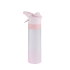 Water Bottle Dual-Function Mist & Drink Spout Leak-Proof