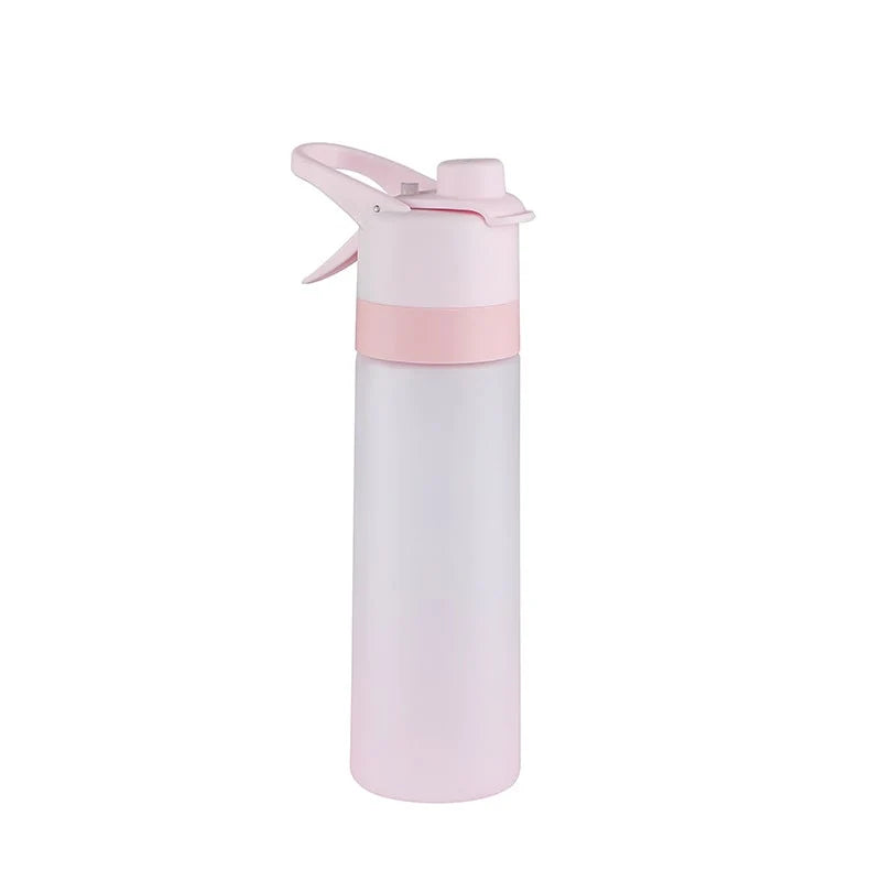 Water Bottle Dual-Function Mist & Drink Spout Leak-Proof