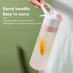 Water Bottle Dual-Function Mist & Drink Spout Leak-Proof