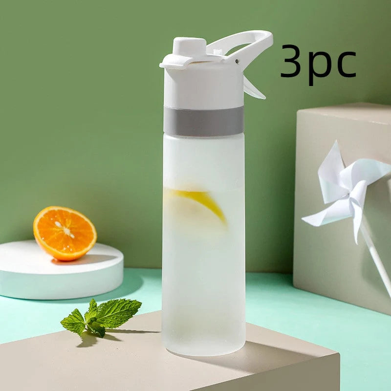 Water Bottle Dual-Function Mist & Drink Spout Leak-Proof