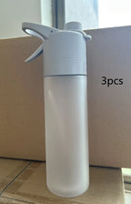 Water Bottle Dual-Function Mist & Drink Spout Leak-Proof