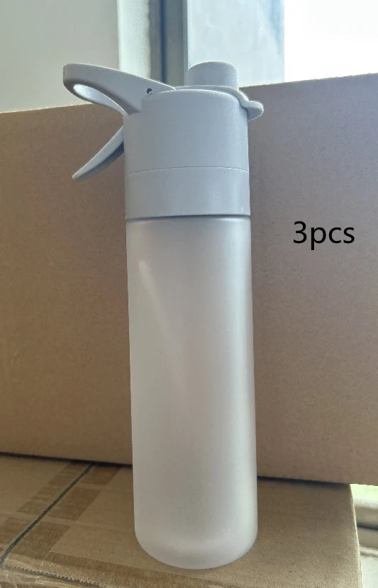 Water Bottle Dual-Function Mist & Drink Spout Leak-Proof