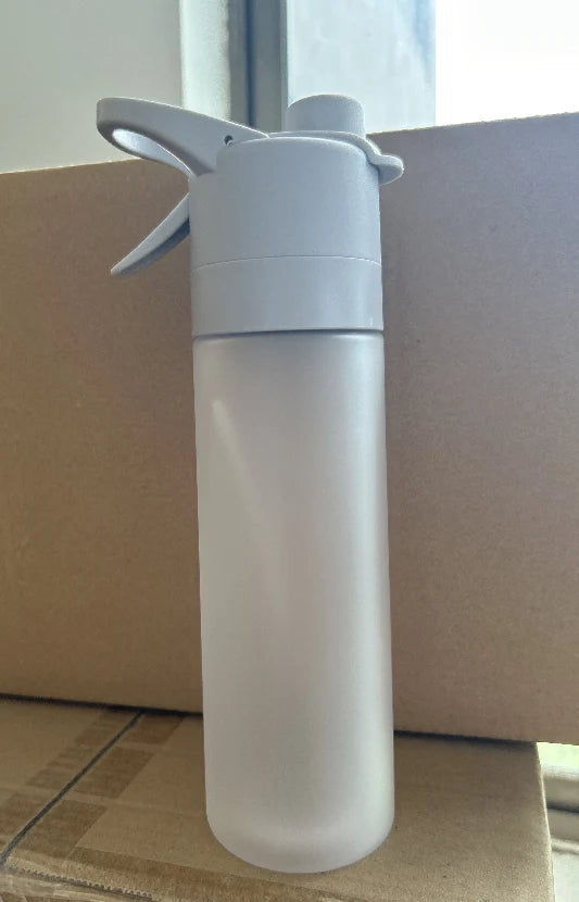 Water Bottle Dual-Function Mist & Drink Spout Leak-Proof