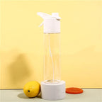 Water Bottle Dual-Function Mist & Drink Spout Leak-Proof