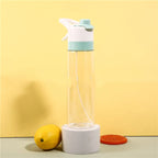Water Bottle Dual-Function Mist & Drink Spout Leak-Proof
