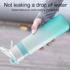Water Bottle Dual-Function Mist & Drink Spout Leak-Proof