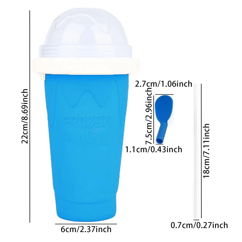 Water Bottle Instant Ice Silicone Travel-Friendly