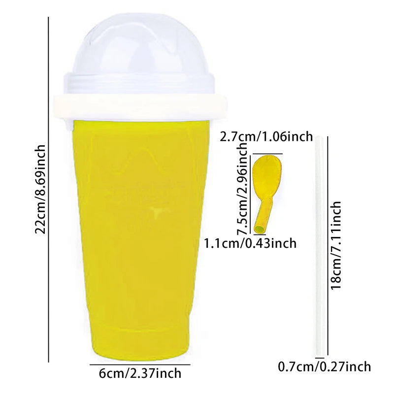 Water Bottle Instant Ice Silicone Travel-Friendly