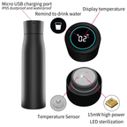 Water Bottle UV-C Self-Cleaning Stainless Steel & Vacuum Insulated