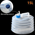 Water Container Collapsible & Leak-Proof Food-Grade PE