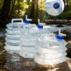 Water Container Collapsible & Leak-Proof Food-Grade PE