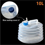Water Container Collapsible & Leak-Proof Food-Grade PE