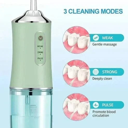 Water Flosser Cordless Rechargeable Large Tank