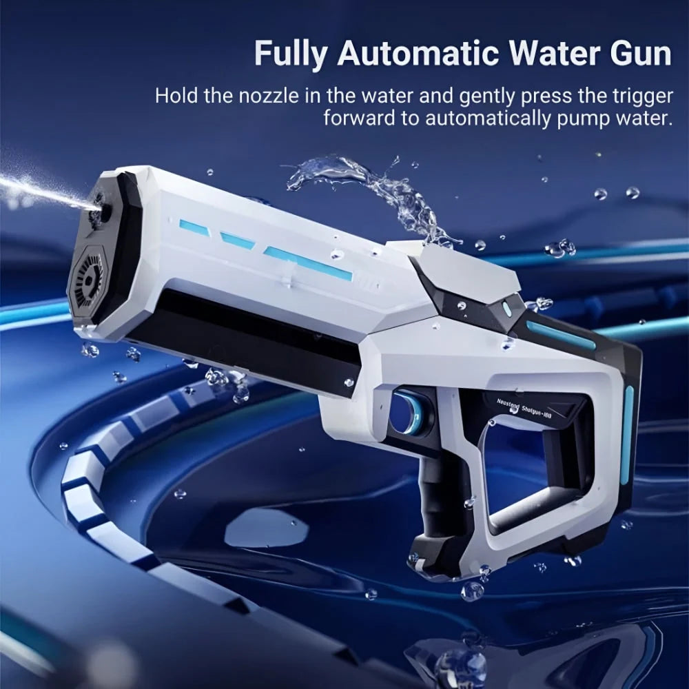 Water Gun Continuous Spray & Auto Refill Pump