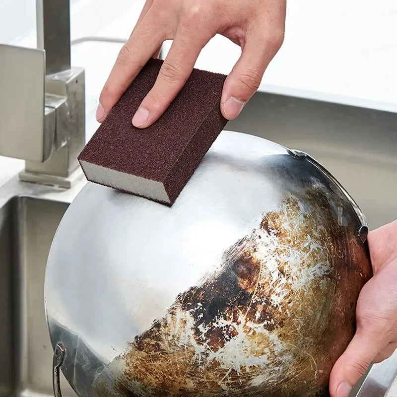 Water-Only Micro-Abrasive Scrub Sponges (Set of 10)