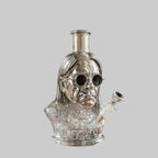 Water Pipe Portrait Bust Borosilicate Glass Removable Bowl