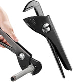 Water Pump Pliers High-Carbon Steel Multi-Tooth Jaws Non-Slip Handle
