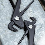 Water Pump Pliers High-Carbon Steel Multi-Tooth Jaws Non-Slip Handle