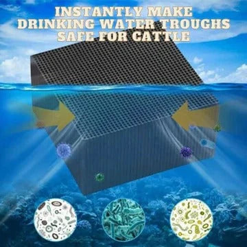 Water Purifier Passive Honeycomb Treats 40 Gallons
