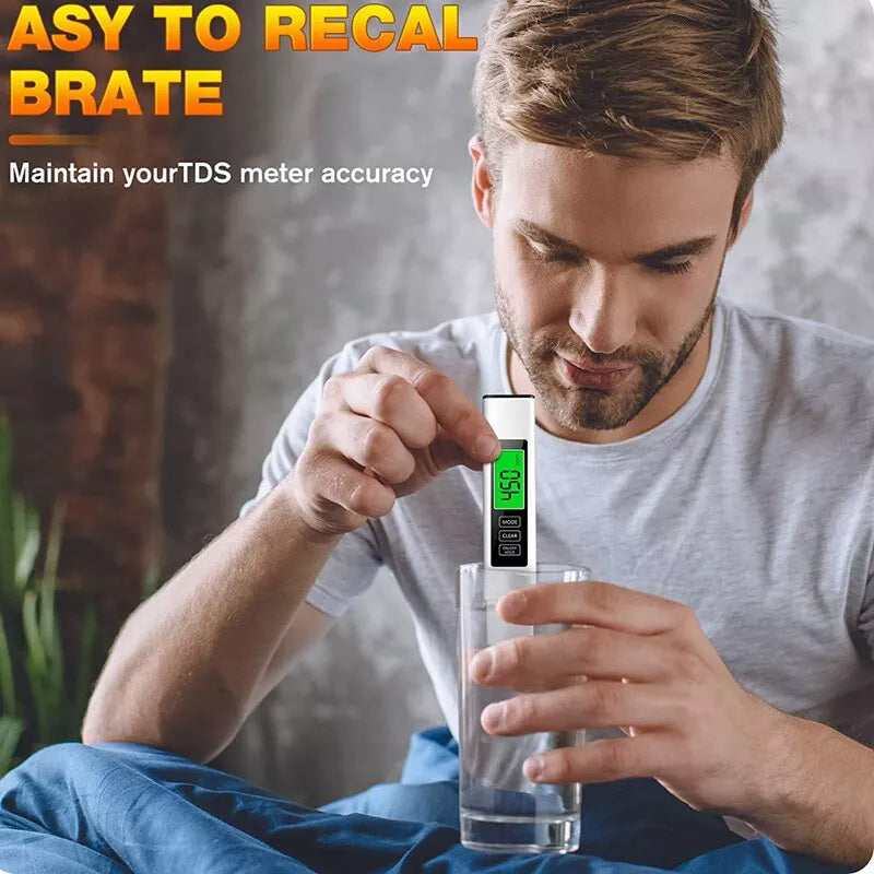 Water Quality Tester TDS & EC 4-in-1 Titanium Sensor