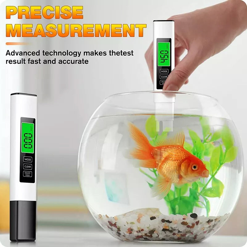 Water Quality Tester TDS & EC 4-in-1 Titanium Sensor