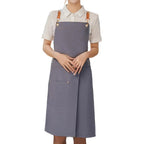 Water-Resistant Microfiber Split-Skirt Apron
