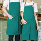 Water-Resistant Microfiber Split-Skirt Apron
