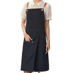 Water-Resistant Microfiber Split Skirt Apron (Adjustable Metal Buckles)