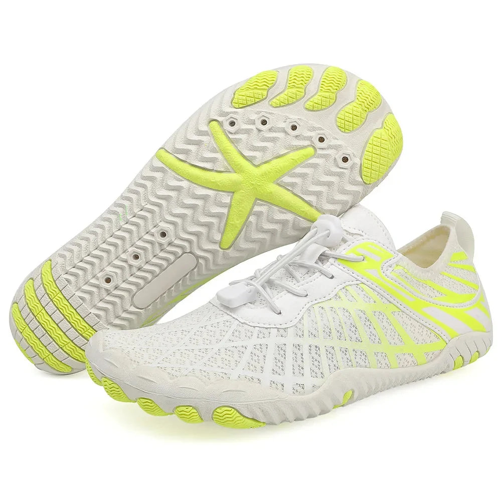 Water Shoes Quick-Dry Breathable Mesh Anti-Slip Rubber Sole